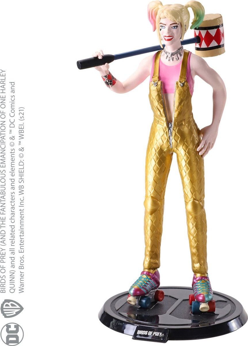 DC Comics – bendyfig – harley quinn birds of prey ( NN4563 )