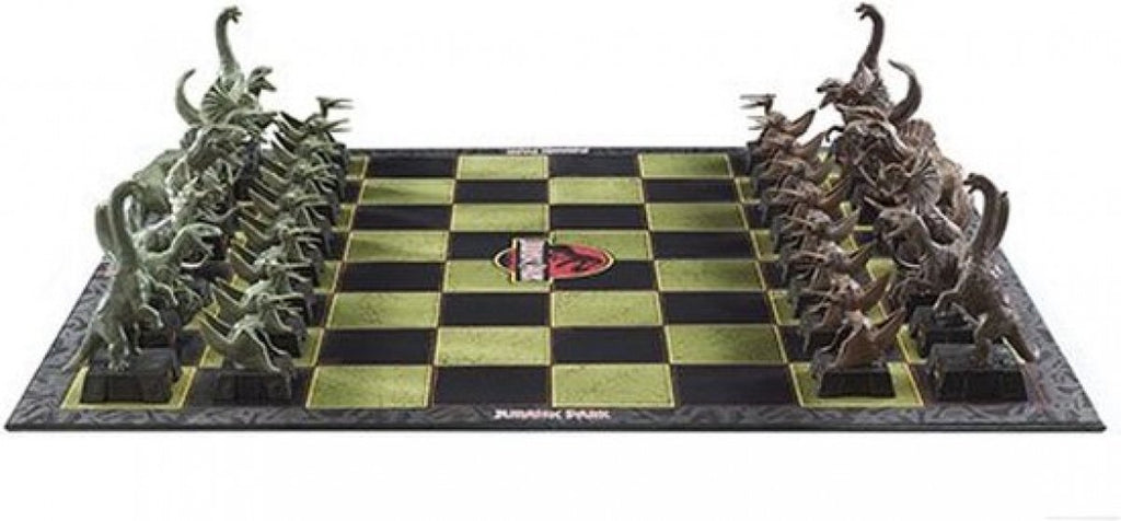 The Noble Collection universal – bordspel – jurassic park schaakset
