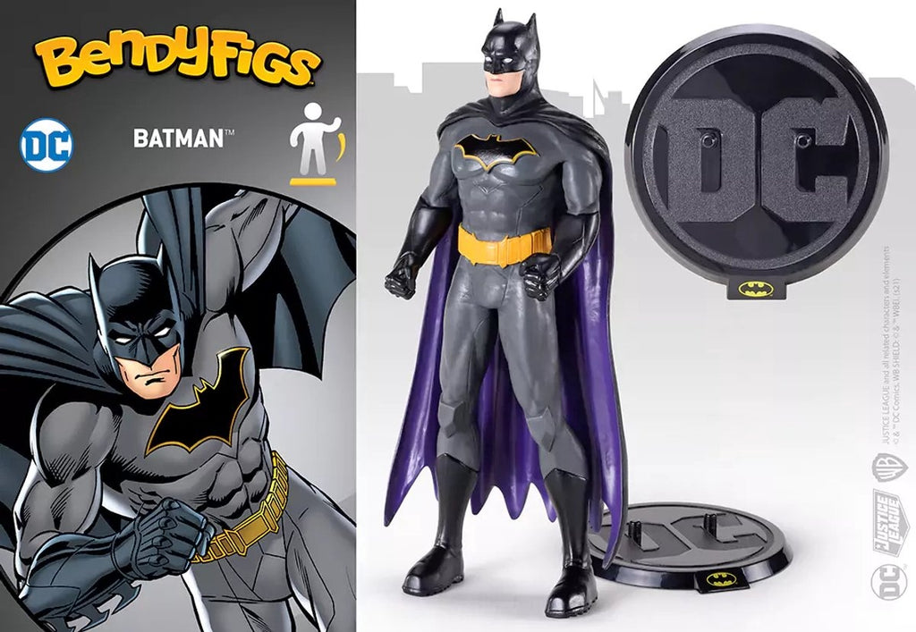 The Noble Collection DC Comics bendyfigs bendable figure Batman 19 cm mini-figuur