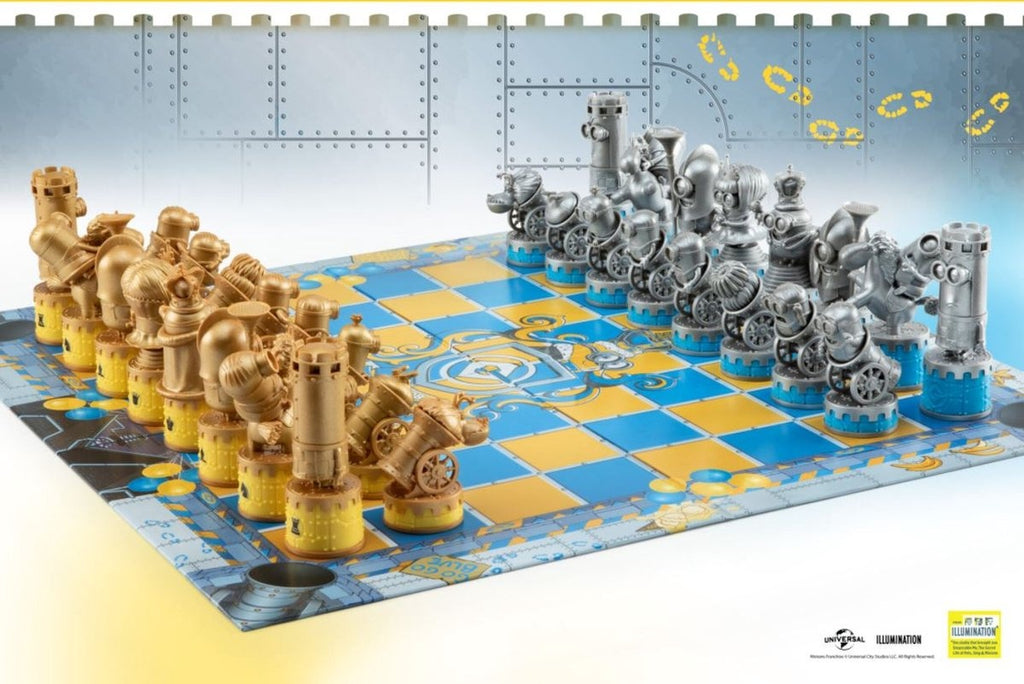 Schaakset minions "medieval mayhem" in box