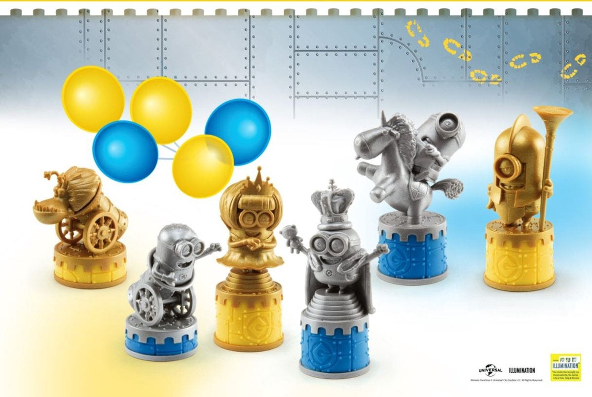Schaakset minions "medieval mayhem" in box