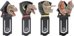 The Noble Collection jurassic park boekenlegger dinosaurs set van 4
