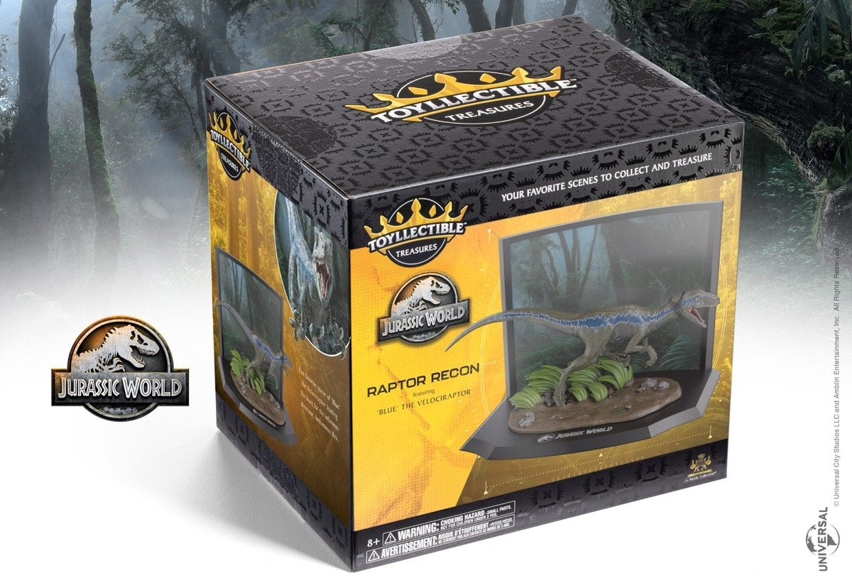 The Noble Collection jurassic world – toyllectible treasures figuur – blue