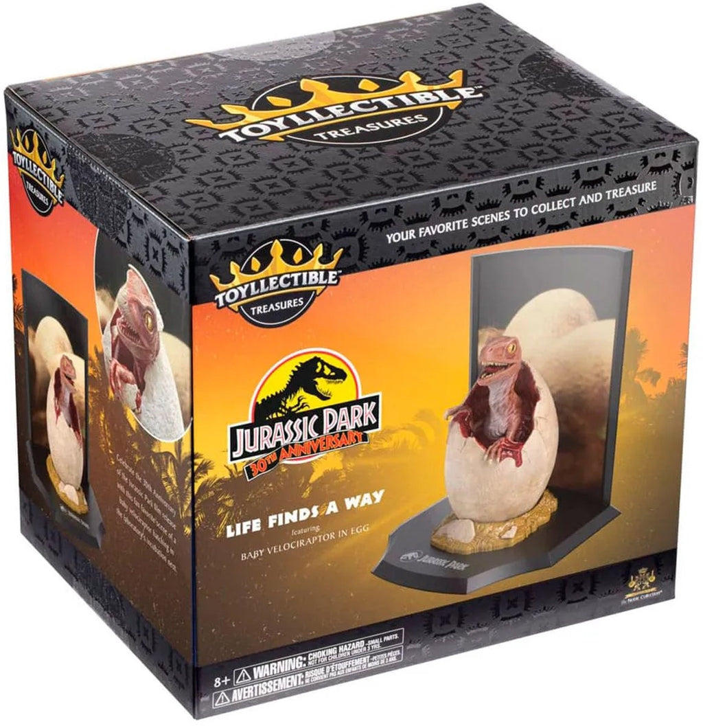 The Noble Collection jurassic park – toyllectible treasures figuur – egg
