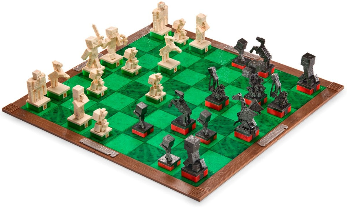 The Noble Collection minecraft – bordspel – schaakset