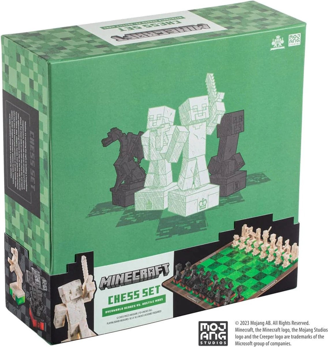 The Noble Collection minecraft – bordspel – schaakset