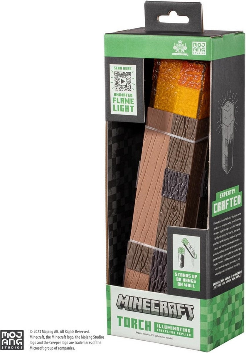Minecraft: illuminating torch