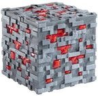 Minecraft: illuminating redstone ore cube