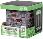 Minecraft: illuminating redstone ore cube