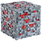 Minecraft: illuminating redstone ore cube