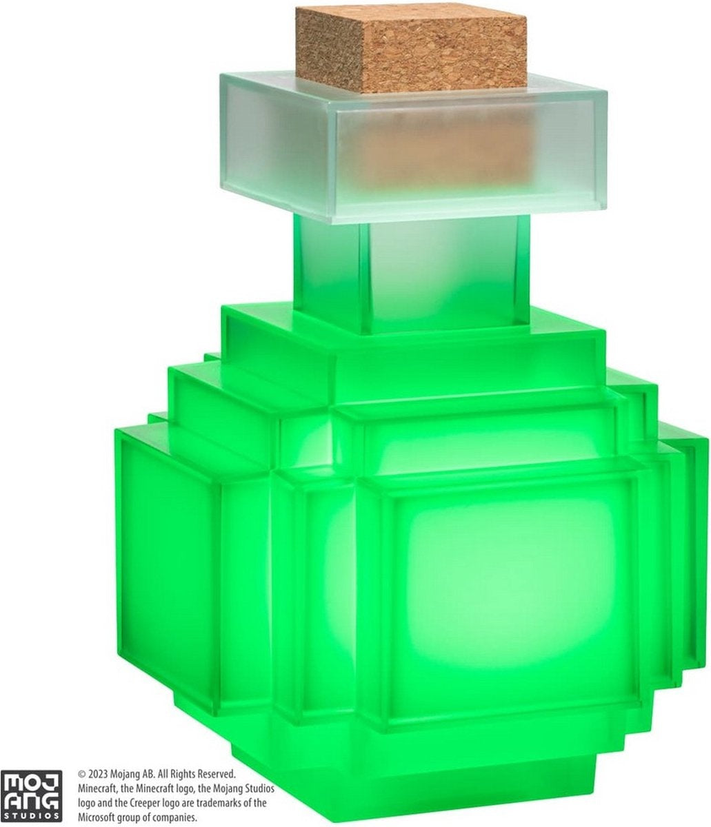 Minecraft: illuminating potion bottle