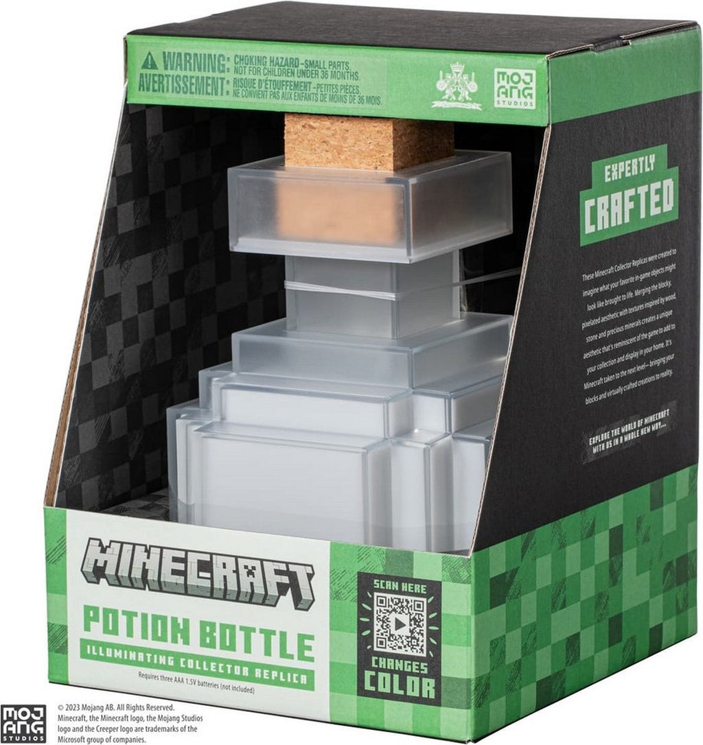 Minecraft: illuminating potion bottle