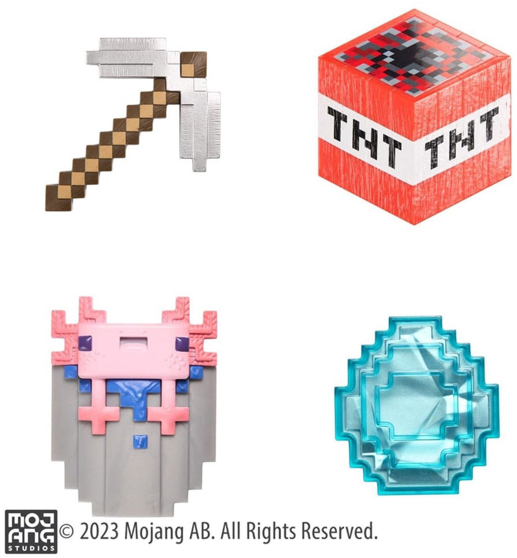 The Noble Collection minecraft loot chest caves 10 cm replica: down-scaled