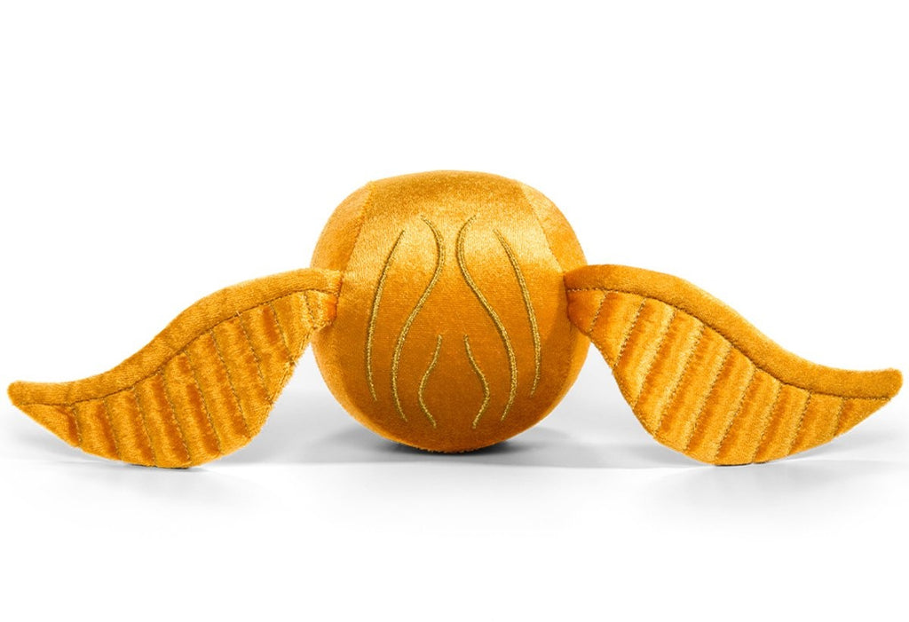 The Noble Collection Harry Potter – knuffel – golden snitch crest kussen