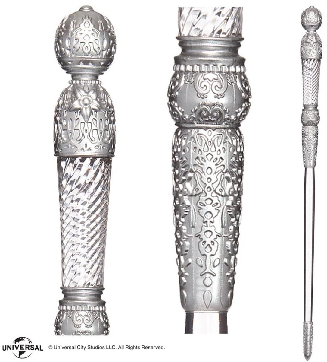 Wicked glinda´s zauberstab decoratieve artikelen transparant – pvc – fan merch, film