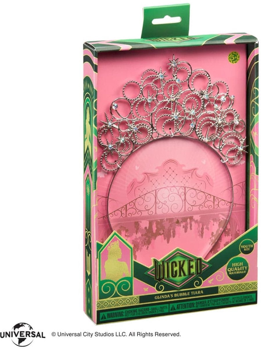 The Noble Collection wicked role play replica glinda's bubble tiara 26 cm replica: down-scaled
