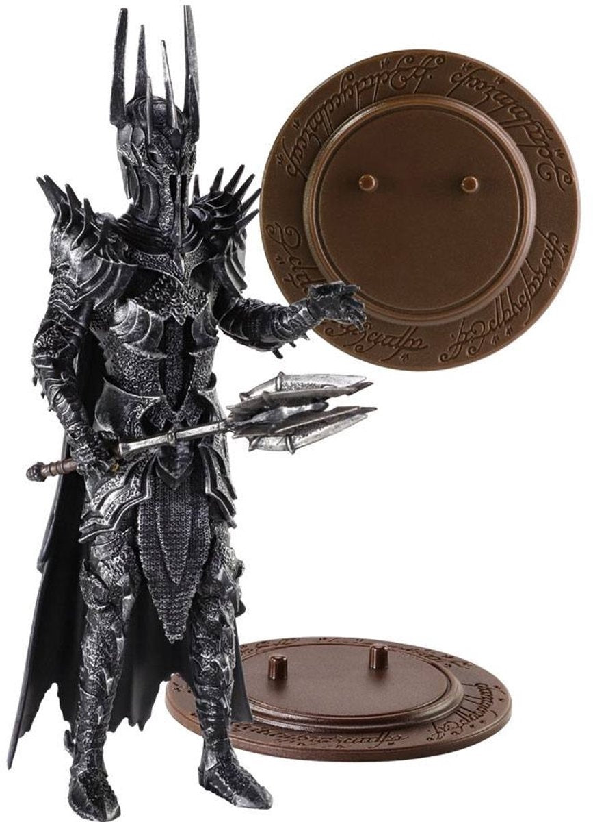 The Noble Collection lord of the rings bendyfigs bendable figure sauron 19 cm mini-figuur