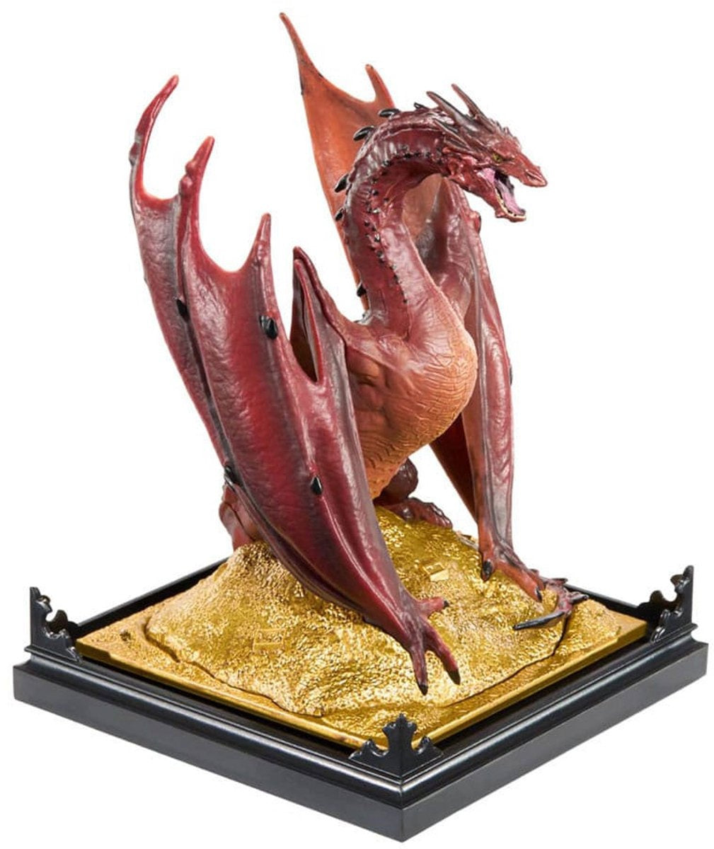 The Noble Collection lord of the rings diorama figure smaug 17 cm beeld