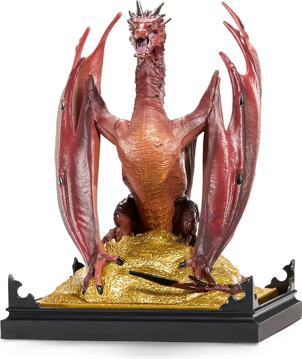 The Noble Collection lord of the rings diorama figure smaug 17 cm beeld