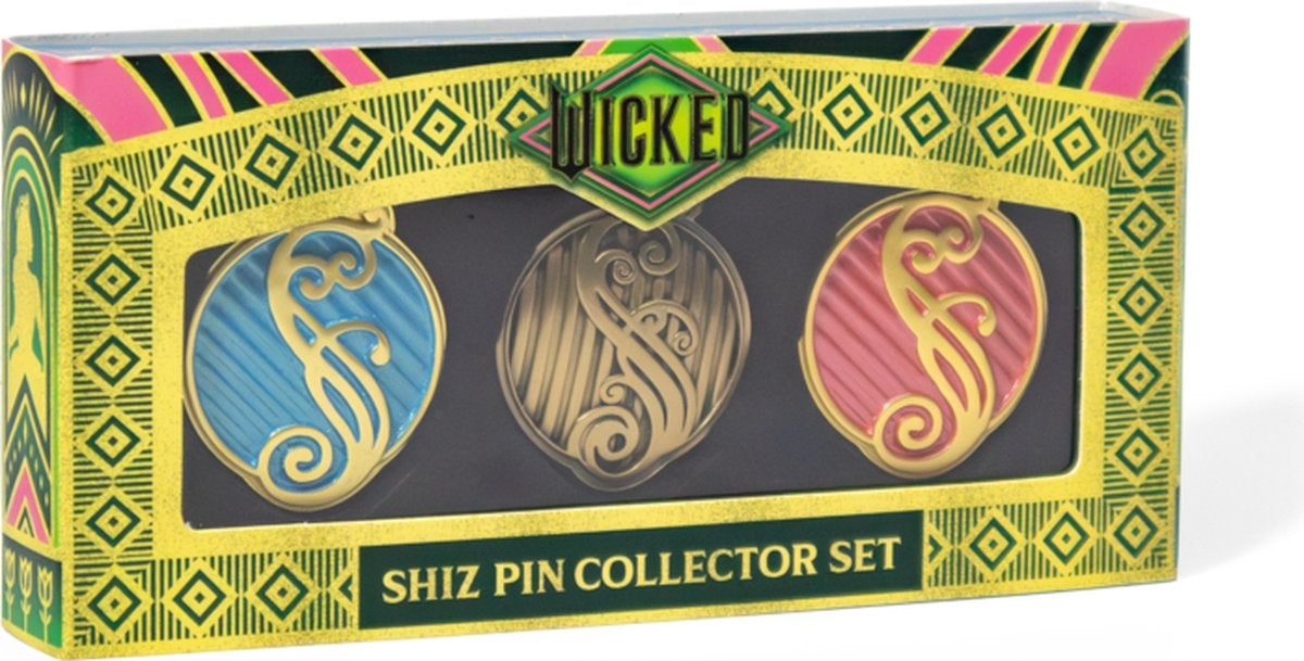 Wicked shiz pin set speld meerkleurig zink – fan merch, film