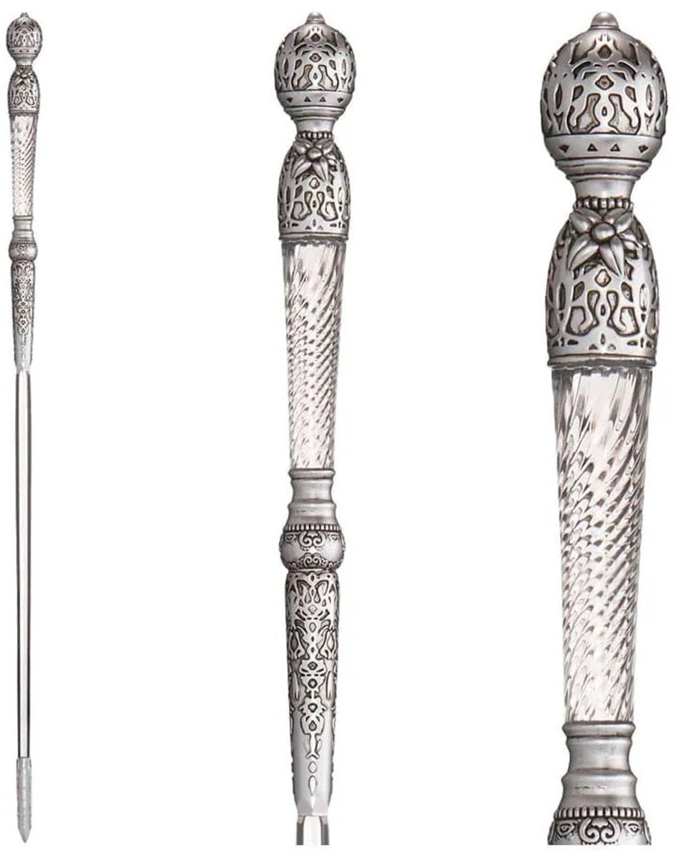 The Noble Collection wicked prop replica 1/1 glinda's training toverstaf – toverstok 55,5 cm replica: 1/1