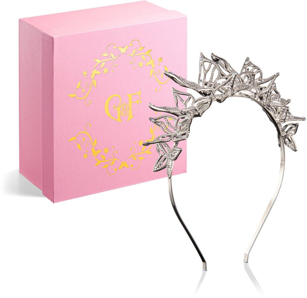 Wicked glinda wedding tiara butterflies – replica