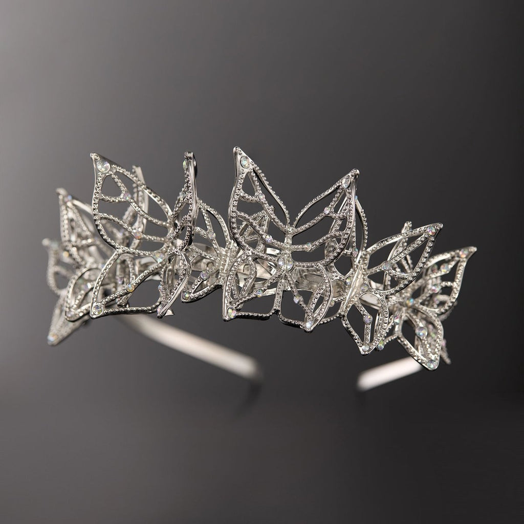 Wicked glinda wedding tiara butterflies – replica