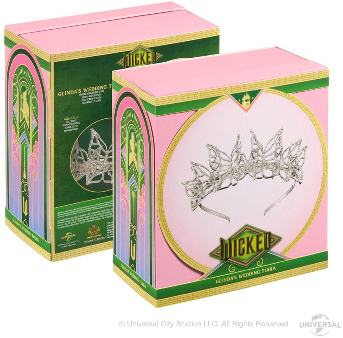Wicked glinda wedding tiara butterflies – replica