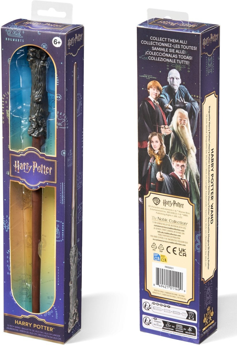 The Noble Collection Harry Potter role play toverstaf – toverstok Harry Potter 30 cm replica: down-scaled