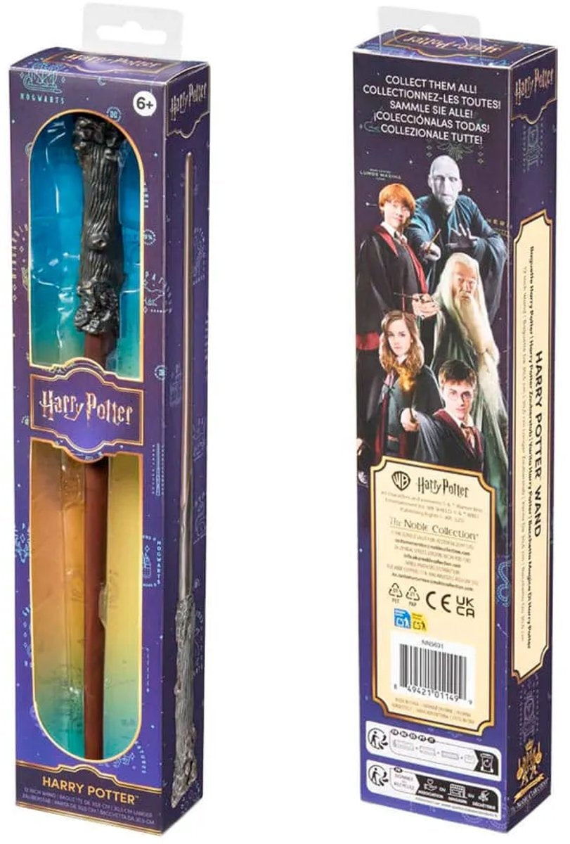 The Noble Collection Harry Potter role play toverstaf – toverstok Harry Potter 30 cm replica: down-scaled