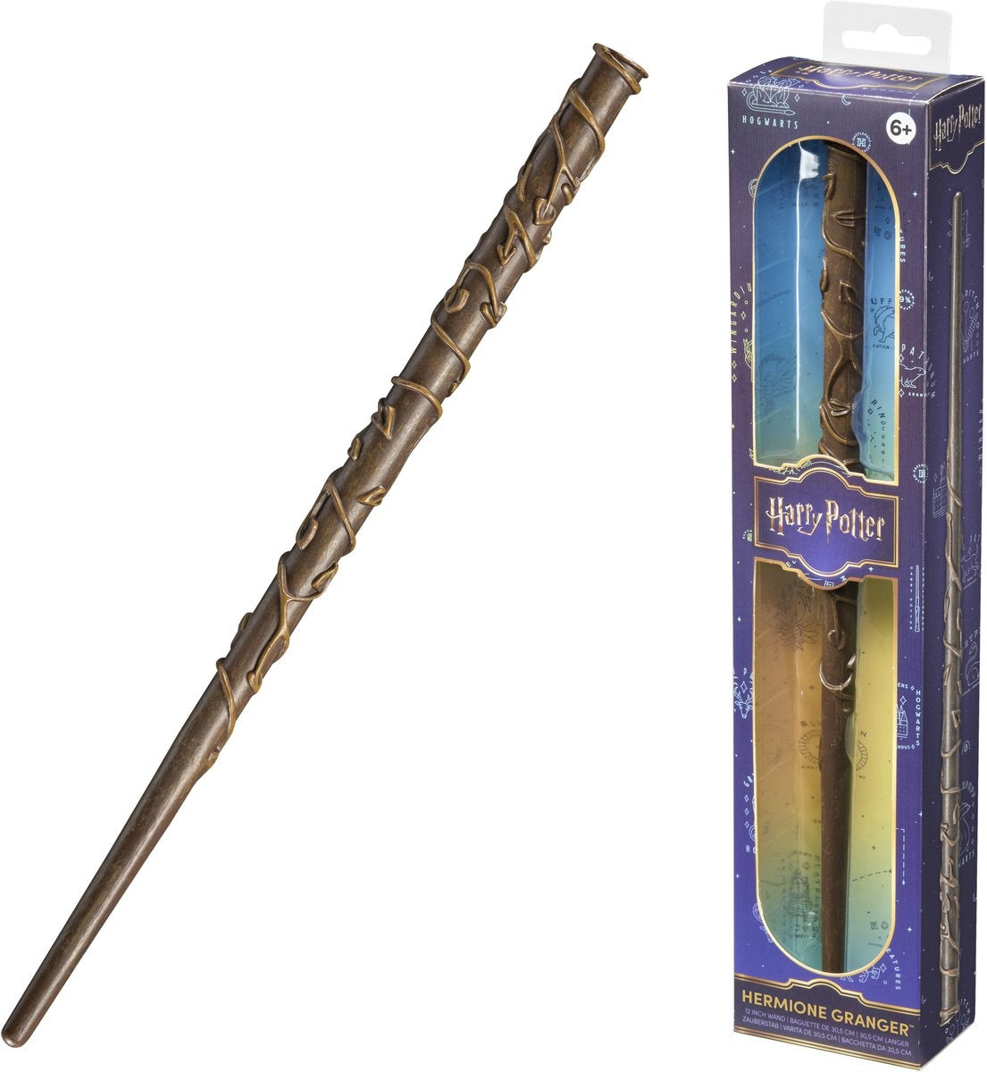 The Noble Collection Harry Potter role play toverstaf – toverstok hermione granger – hermelien griffel 30 cm replica: down-scaled