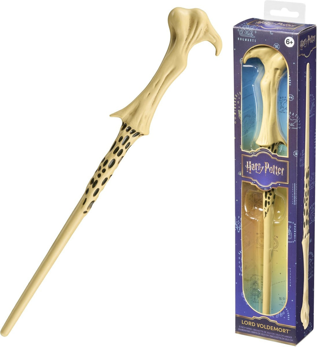 The Noble Collection Harry Potter role play toverstaf – toverstok lord voldemort 30 cm replica: down-scaled