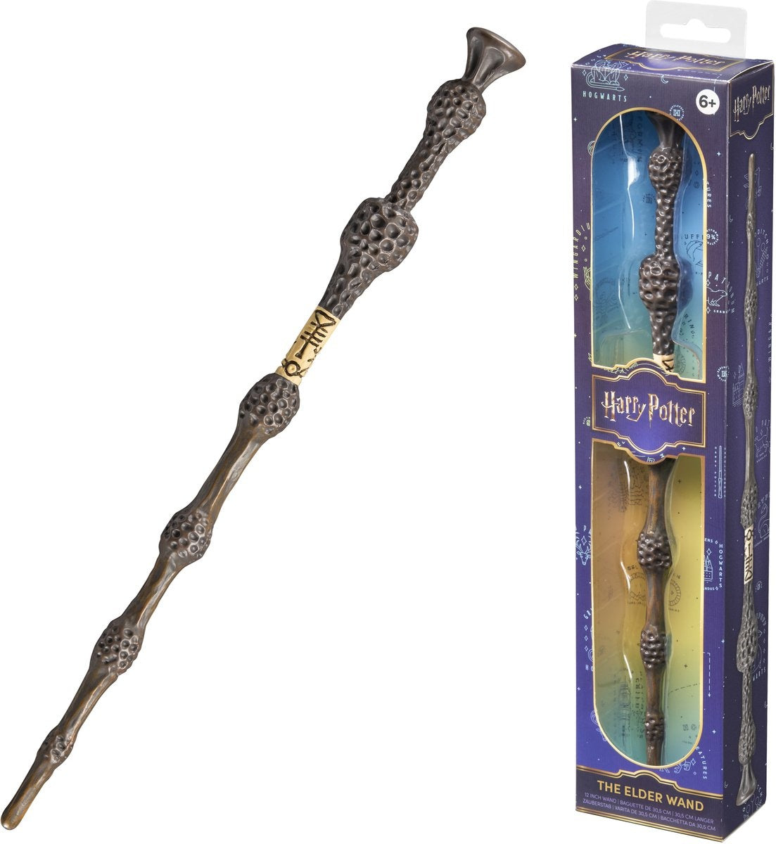 The Noble Collection Harry Potter role play toverstaf – toverstok the elder toverstaf – toverstok 30 cm replica: down-scaled
