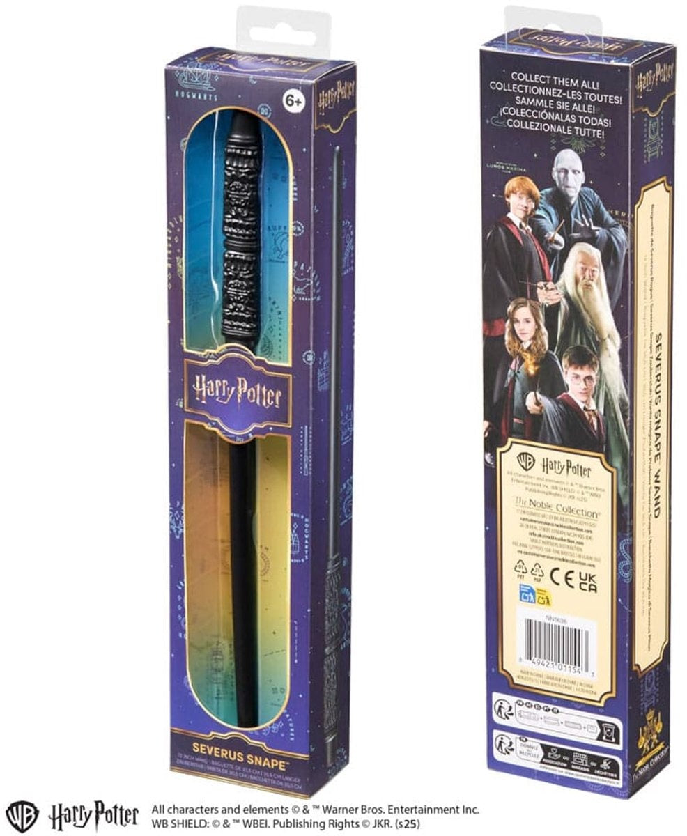 The Noble Collection Harry Potter role play toverstaf – toverstok severus snape – sneep 30 cm replica: down-scaled