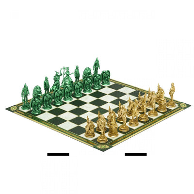 The Noble Collection wicked: for good chess set – schaakspel shiz vs. emerald city chess set