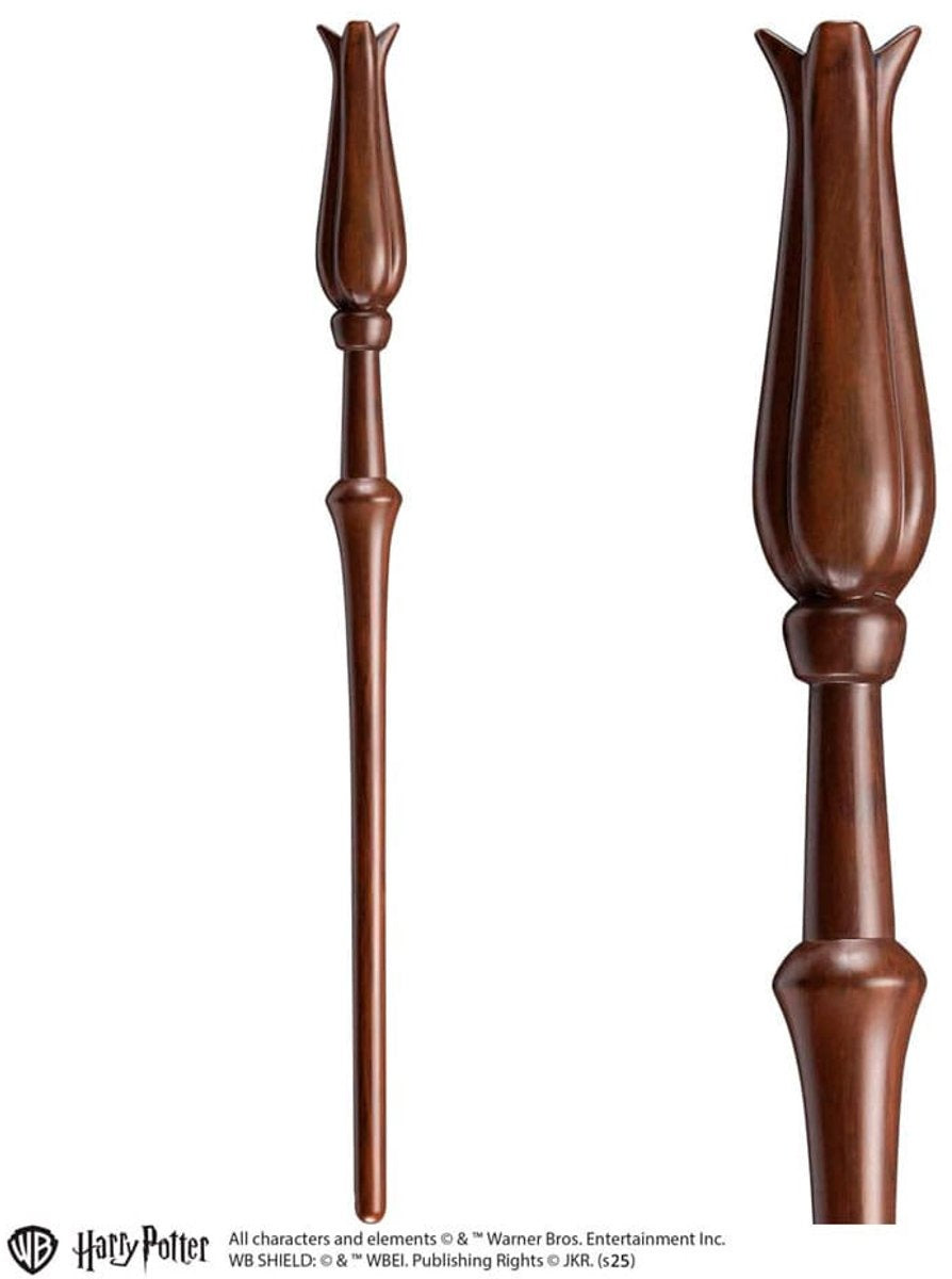 The Noble Collection Harry Potter role play toverstaf – toverstok luna lovegood – loena leeflang 30 cm replica: down-scaled