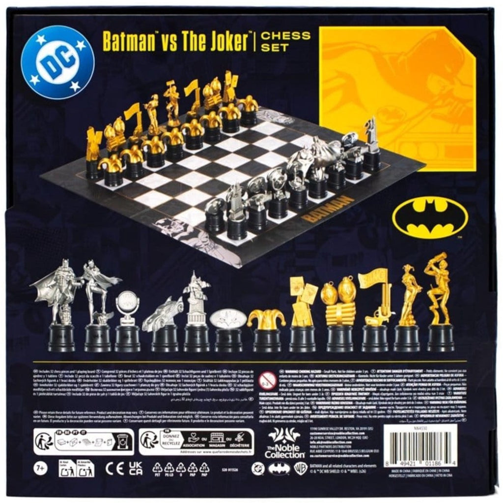 DC Comics chess set Batman vs. the joker 47 cm