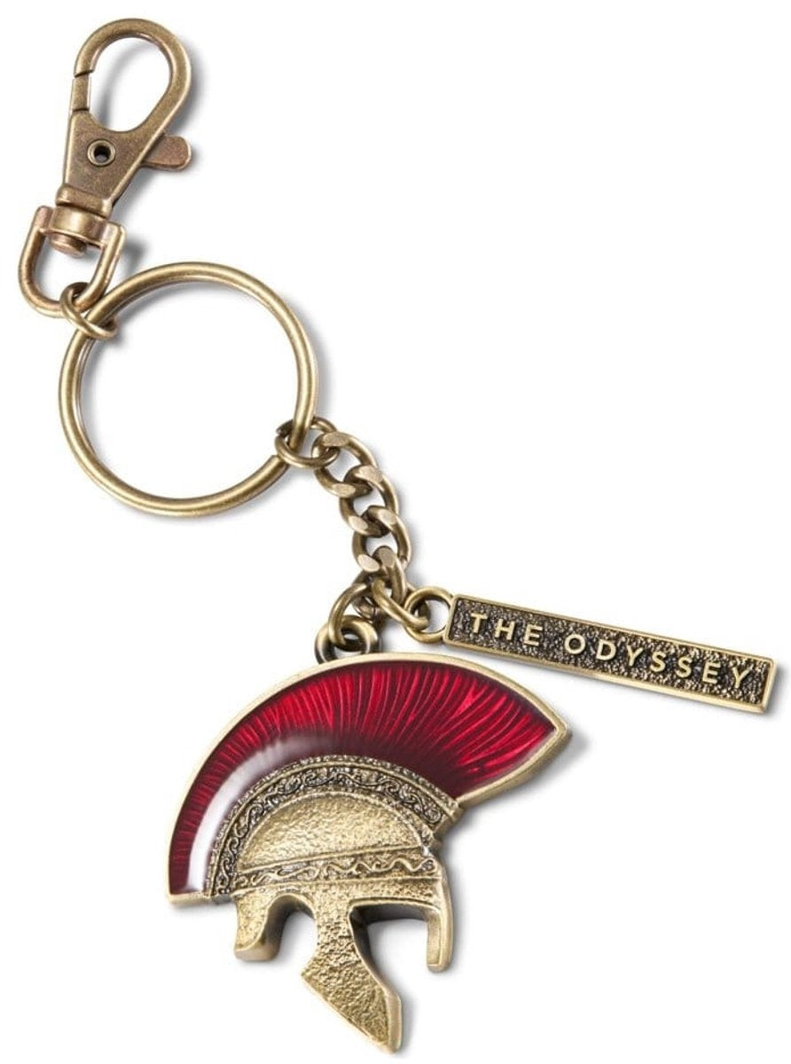 The Noble Collection the odyssey (2026) keychain odysseus' helmet 14 cm keyrings