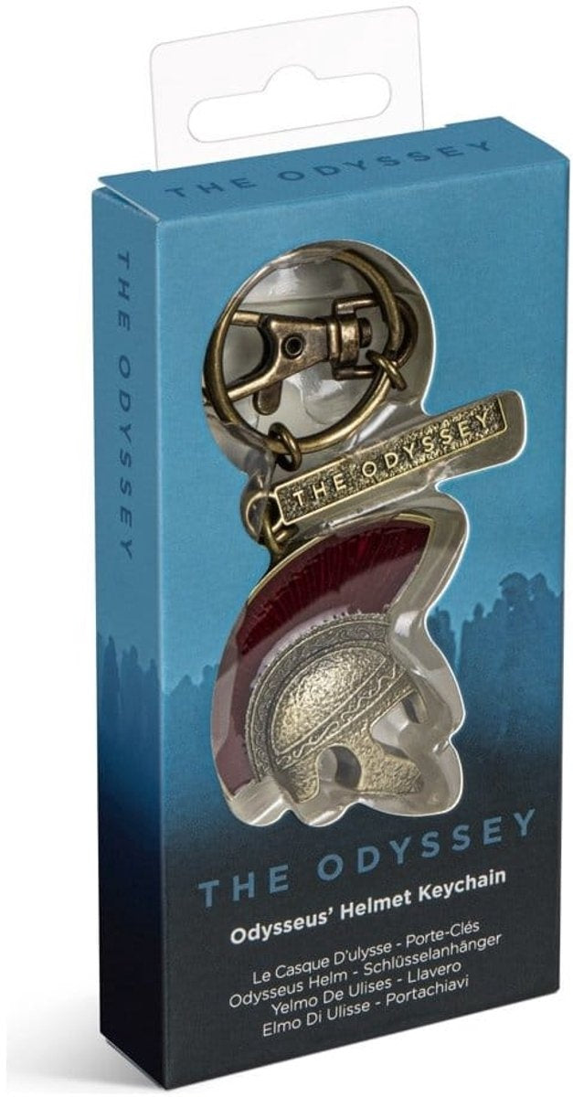 The Noble Collection the odyssey (2026) keychain odysseus' helmet 14 cm keyrings