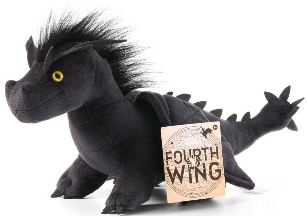 The Noble Collection fourth wing knuffel figure tairn 36 cm knuffeles