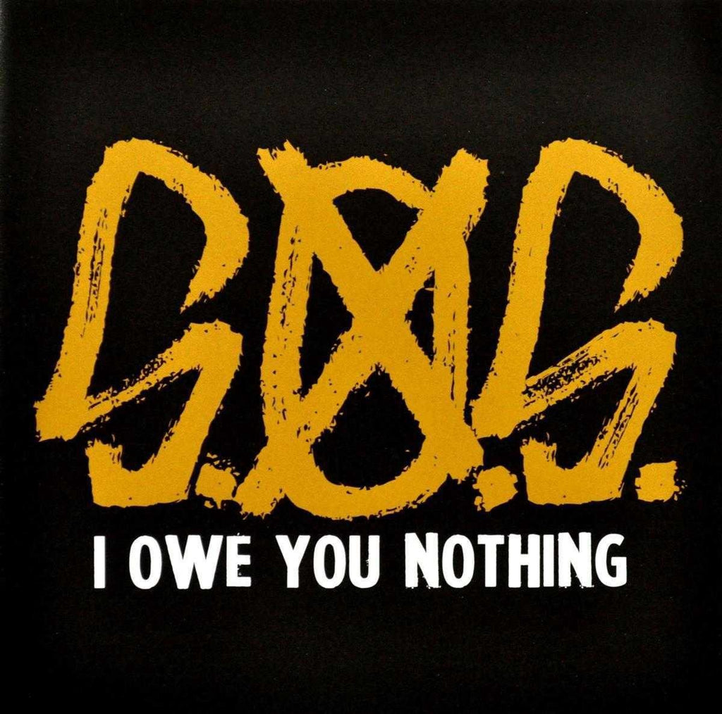 I owe you nothing – CD
