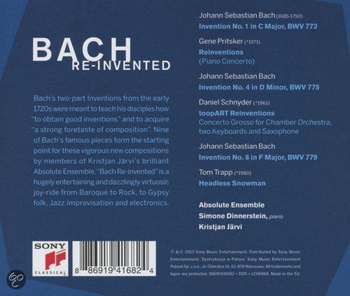 Bach reinvented – CD
