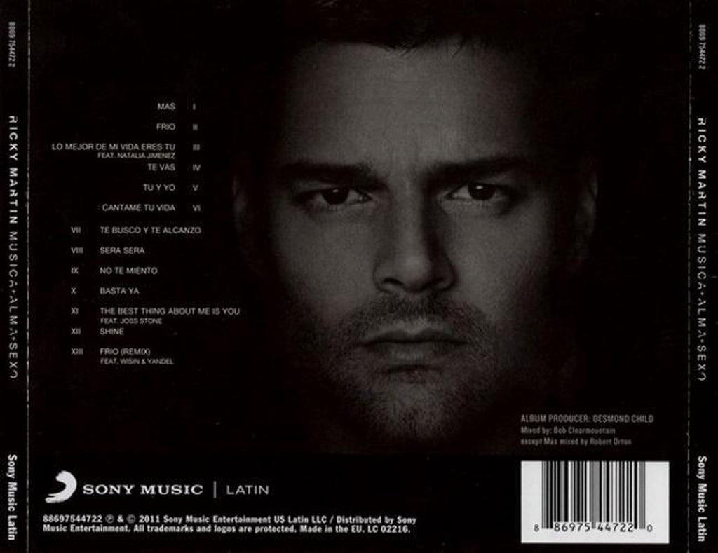 Música + alma + sexo (music soul sex) – CD