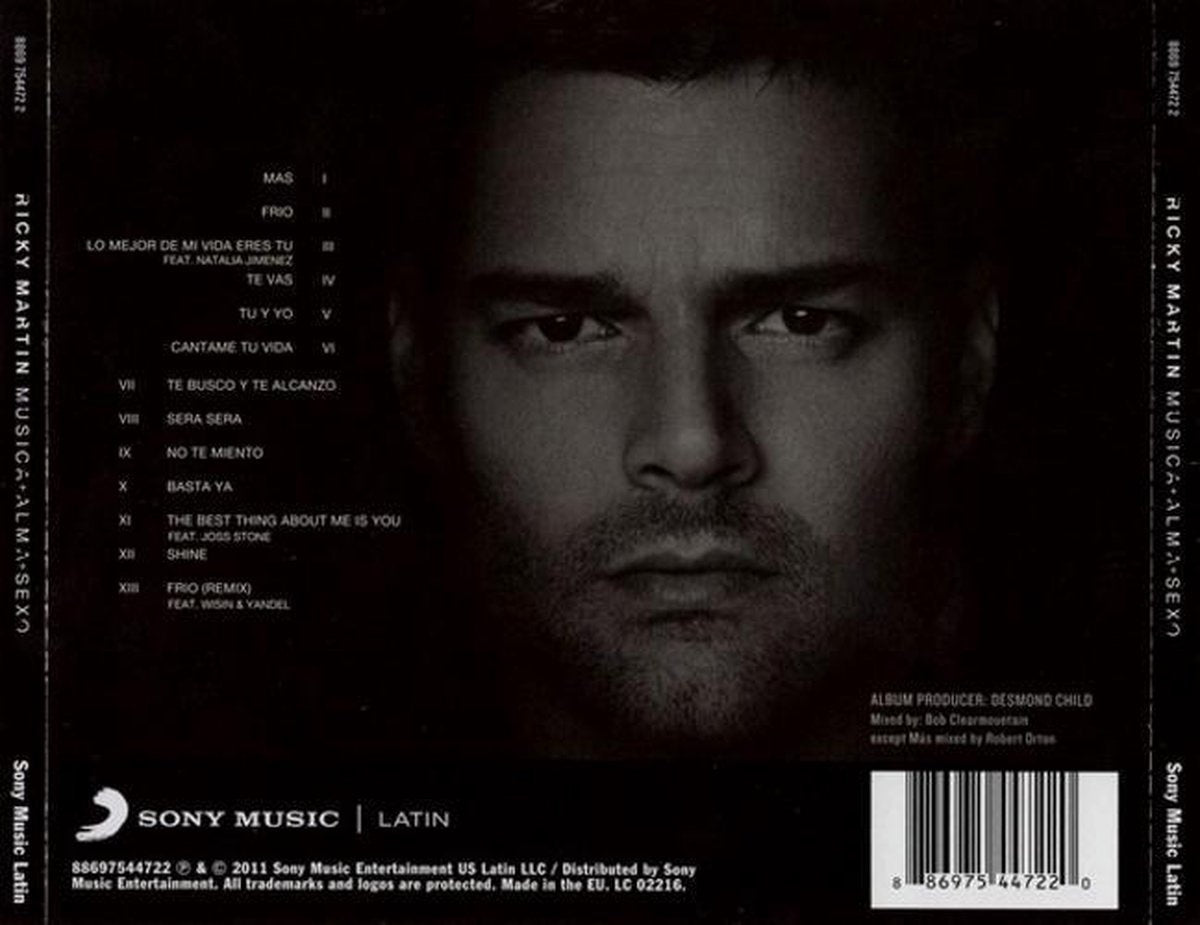 Música + alma + sexo (music soul sex) – CD