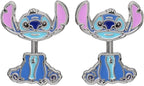 Lilo & stitch stitch unisex ear stud – zilverkleurig – standard