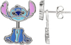 Lilo & stitch stitch unisex ear stud – zilverkleurig – standard