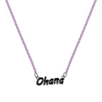 Stitch – ohana – hanger ketting 16mm – disney