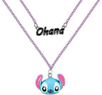 Stitch – ohana – hanger ketting 16mm – disney