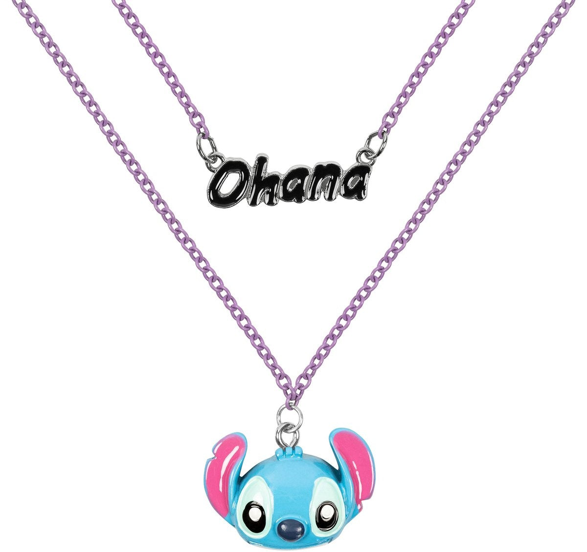 Stitch – ohana – hanger ketting 16mm – disney
