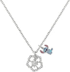 Peershardy disney – stitch and flower ketting jewelry